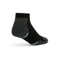 thumbnail image 3 of Wrangler Essential Cool Comfort Low Cut Socks, Full-Cushion Ankle Socks for Men, 6-12, Black, 6-Pack, 3 of 8