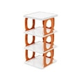 thumbnail image 2 of Miogawg Shoe Rack, Stackable Shoe Organizer, Stable And Space-Saving Shoe Storage Cabinet, For Kids Door Small Spaces, Closet And Entryway, 2 of 6