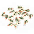 thumbnail image 1 of Colgantes con dijes de temática navideña, 20 piezas de colgantes navideños, colgantes con dijes variados, colgantes navideños, valor inmejorable, 1 of 9