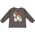 thumbnail image 3 of Inktastic Halloween Ghosts Boys or Girls Long Sleeve Toddler T-Shirt, 3 of 5