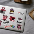 thumbnail image 2 of 10 Pcs Bunco Stickers | Fun Bunco Game Vinyl Decal Pack of 10 | Bunco Vibes, Dice Game, Fun Night Decal, 2 of 10