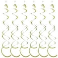 thumbnail image 5 of Guardoinrt 6pcs Hanging Garland Safe Ingredients Good Demonstrating Effect PVC Made Light Green 2Set, 5 of 5