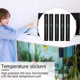 thumbnail image 4 of Lutabuo Aquarium Fish Tank Thermometer Liquid Sticker LCD Adhesive Strip (5pcs), 4 of 7