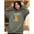 thumbnail image 2 of Corgi My Spirit Animal Hoodie Women -Image by Shutterstock, Female 3X-Large, 2 of 4