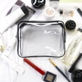 thumbnail image 4 of Bolsas transparentes para cosméticos Tergy, bolsa de aseo impermeable (paquete de 20), 4 of 6