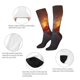 thumbnail image 3 of Fotbe Red And Blue Fire Dragon E Calcetas Divertidas Estampadas para Hombre y Mujer, Calcetas de Algodón hasta la Rodilla para Caminar, Correr, Enfermería y Embarazo, 3 of 6