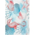 thumbnail image 2 of GZHJMY Cute Seahorse Rectangle Tablecloth, Waterproof Stain Wrinkle Resistant Washable Polyester Table Cover for Picnic Dinner Holiday Kitchen Party Decor, 60 x 90 in Home Decor, 2 of 7