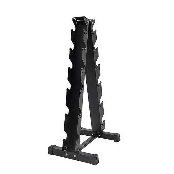 6 Tier Dumbbell Weight Rack, A-Frame Dumbbell Rack Stand, Dumbbell Weight Bracket, Home Gym Storage Racks, Weight Rack for Dumbbells, 660 lbs Weight Capacity