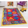 thumbnail image 3 of HR-Kids Rugs for Playroom Bedroom 5x7 Boys Girls Childrens Room Dcor Fun ABC Alphabet Shapes Interactive Gift for Kids Boys Girls Educational Learning Mat Rug Carpet for Nursery School Playroom, 3 of 9