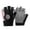black gray-L, variant on Half Finger Cycling Gloves Antislip Shockproof Breathable for Mountain Biking