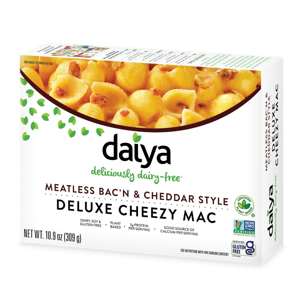 Daiya Meatless Bac'n and Cheddar Style Deluxe Cheezy Mac Dairy Free