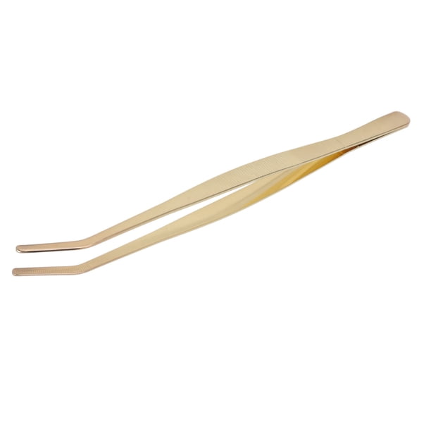Pinzas de Hielo Pinzas de Punta Doblada de Barra Pinzas de Acero Inoxidable Gruesas para Cocina Pinzas Culinarias para Cubitos de Azúcar Cubitos de Hielo Rodajas de Limón ANGGREK Otros