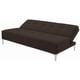 thumbnail image 4 of Sofá Cama Reclinable EL BAZAR STORE Vegas Lino Chocolate Moderno Abotonado, 4 of 6