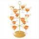 thumbnail image 4 of Torre de Champán, Soporte Metálico para Copas de Champán para Fiestas, 3 Niveles, 12 Soportes, Soporte Dorado para Cócteles., 4 of 5