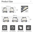 thumbnail image 3 of Yayeee Faucet Mat for Kitchen Sink 14.7" Diatomite Long Splash Guard Pad, Black Cute Cat, 3 of 7
