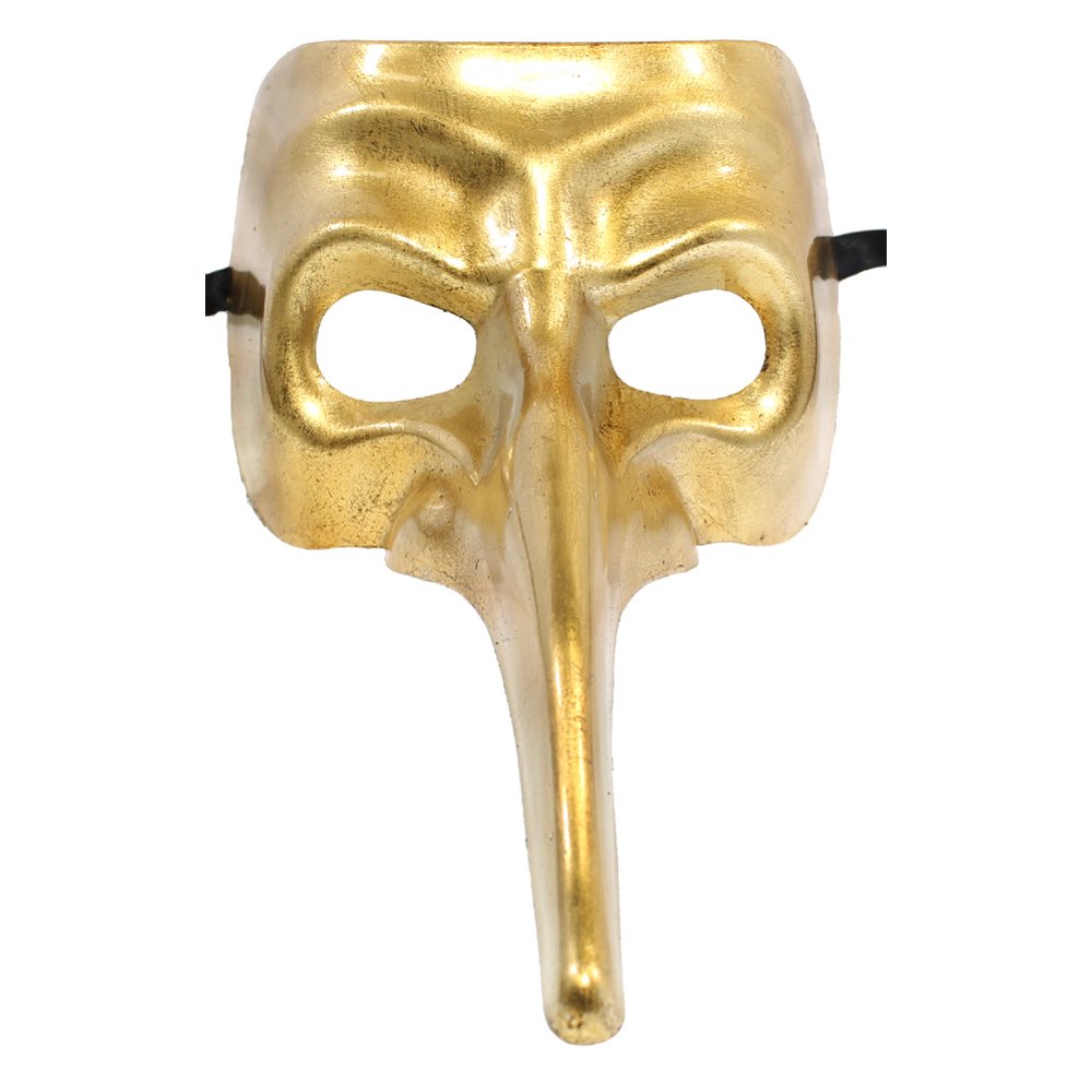 LONG NOSE PARTY MASK Masquerade Costume MARDI GRAS