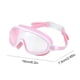 thumbnail image 3 of Gafas Natación para Con Tapones La Oreja Clip Nalle () Blanco Rosa, 3 of 9