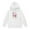 White, variant on Little Girls Hoodies Sweatshirts Print Casual Pullover Kids Soft Outerwear Fall Winter Daily Wear Clothing White Size 6-7T
