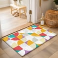 thumbnail image 4 of Area Rug 2x3ft Modern Geometric Washable Area Rugs for Living Room Abstract Mid Century Non Slip Floor Carpet Mat for Kitchen Entryway Bathroom Office Home Decor, 4 of 8
