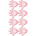 thumbnail image 1 of Mini Paper Clip, 100Pcs Present Lovely Decor Hand Design Office Paperclip  For Document Red,Pink,Yellow, 1 of 8
