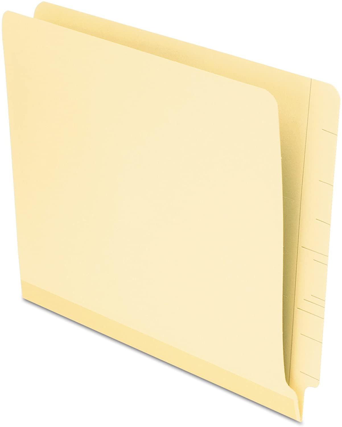 Pendaflex Laminate Shelf File Folders, Straight Cut, End Tab, 14 Point