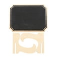 thumbnail image 6 of 20 Pack Mini with Support Easels Stand,Place Cards Small Rectangle Little Wood Blackboard for Weddings Birthday Parties Food Label Table Number Message Board Signs, 6 of 8