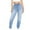 Light Blue, variant on Babysbule Womens Pants Women Casual Jeans Full Length Pants Jeans Fashion Harlan High Waist Jeans Trousers Pant