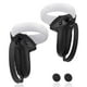 thumbnail image 1 of Controller Grip AMZDM para Oculus Meta Quest 2, negro, 1 par, 1 of 7
