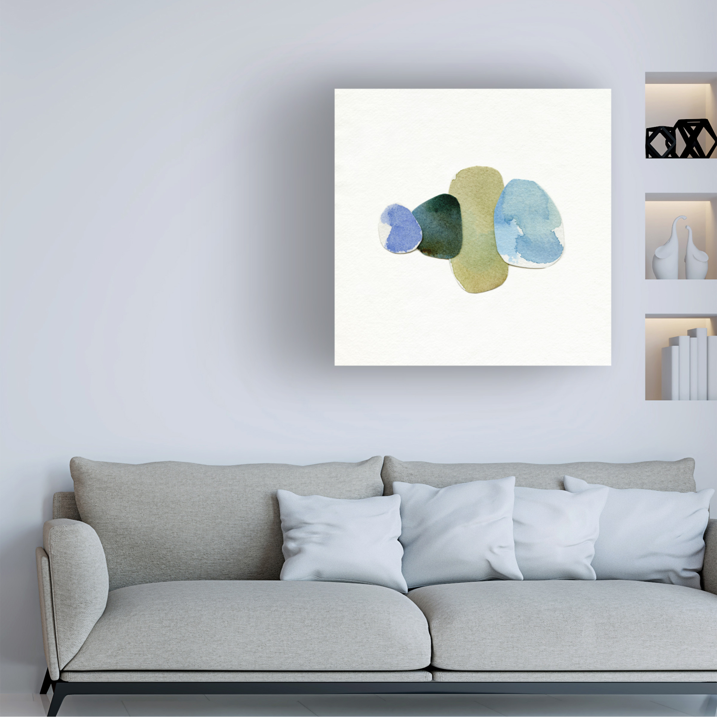 Emma Caroline 'Doucet Collage II' Canvas Art