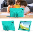 thumbnail image 4 of Dteck Kids Case for Samsung Galaxy Tab A9 Plus 11 Inch (SM-X210/X215/X216/X218), Lightweight EVA Stand Durable Shockproof Child Butterfly Case with Shoulder Strap for Galaxy Tab A9+ 2023,Mint, 4 of 6