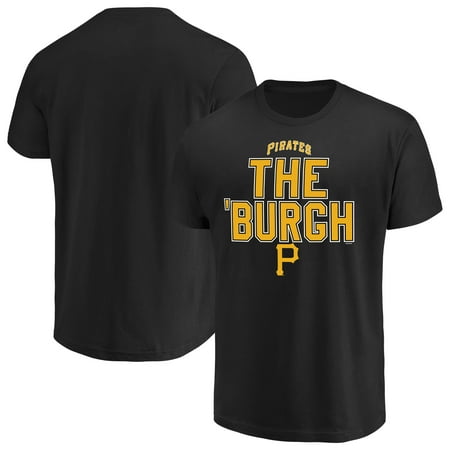 - Men's Majestic Black Pittsburgh Pirates Alias T-Shirt