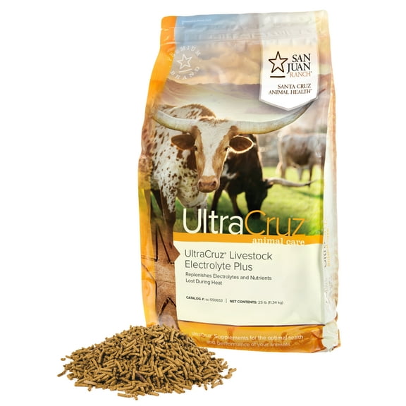 UltraCruz® Livestock Electrolyte Plus, 25 lb
