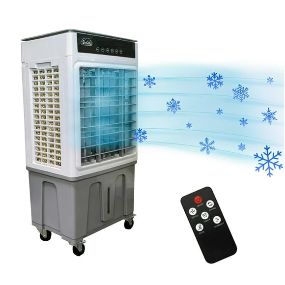 Enfriador de Aire Evaporativo Portátil Sky Care 30 L Blanco