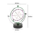 thumbnail image 3 of Decoración Hogareña Movimiento perpetuo Wiggler Ornamento Bola de péndulo físico (barco de crucero colorido) Wdftyju Libre de BPA, 3 of 3