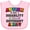 AD-Pink, variant on Inktastic Autism is not a Disability it's a Different Ability Boys or Girls Baby Bib