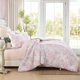 thumbnail image 3 of Set de edredón Laura Ashley Soft Poly Waffle Delphine Pink, 3 of 8