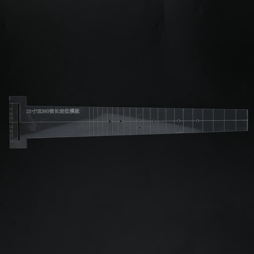LeeQinersw 16'' Guitar Fingerboard Fretboard Bridge Positioning Marking Template 16inch 16 inches