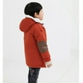 thumbnail image 5 of REDARER Boys Winter Lined Jacket with Zipper Thickened Warm Padded Coat Outerwear for Children and Youth,Size:11-12 Years, 5 of 8