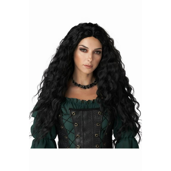 Women's Black Renaissance Wig