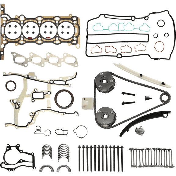 Bearings Head Gasket Set Bolts Timing Chain Kit For Chevrolet Cruze Buick Verano 1.4L 2011-2019
