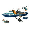 thumbnail image 3 of Arctic Explorer Ship Compatible 60368 Building Block Toys Floatable Boat Helicopter ROV Sub Orca Bricks Gifts for Boys Girls, 3 of 5