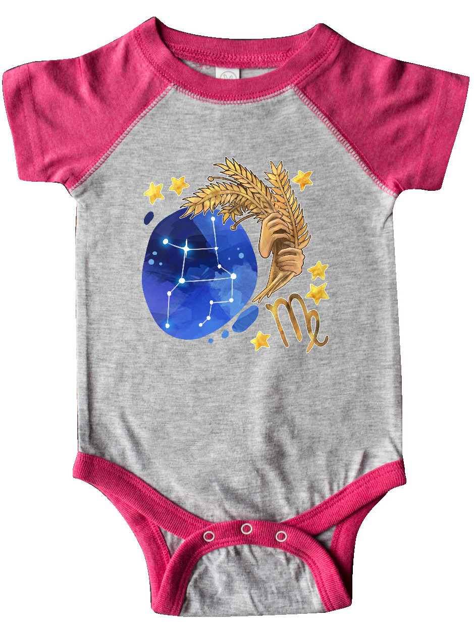 Inktastic Virgo Constellation Zodiac Sign Illustration Gift Baby Boy Or Baby Girl Bodysuit Walmart Com