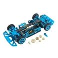 thumbnail image 1 of Vogacara Conjunto de marco de chasis RC ensamblado de aleación de aluminio para 1/28 Wltoys K969 marco ensamblado de chasis de coche RC Kits de construcción modelo azul, 1 of 6