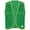 Green, variant on Haitryli Men's Vest Tops Shiny Satin Shirts Sleeveless Waistcoat Royal Blue 4XL
