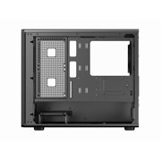 DIYPC DIYmATX06Wood DIY-mATX06-Wood Micro ATX Mid Tower Case Black/Walnut