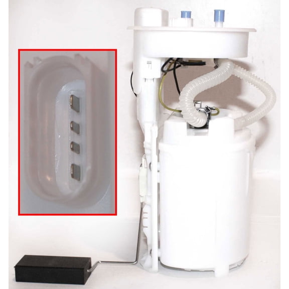 Fuel Pump Compatible with 1998-2010 Volkswagen Beetle 1995-2002 Cabrio 4Cyl 5Cyl 1.8L 1.9L 2.0L 2.5L In-Tank With Sending Unit