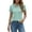 hwj# Light Green779, variant on Polo Shirts For Women Short Sleeve Solid Color Three Button Collar Shirt Comfortable Athletic Top Slim Fit Fashionable Casual Sports Business Breathable Comfy Stylish Tee Blouse,RD3,S