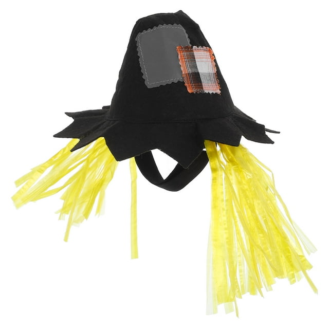 BEADCEST Lot de 1 Chapeau Épouvantail pour Animaux avec Design Amusant pour Petits Chiens