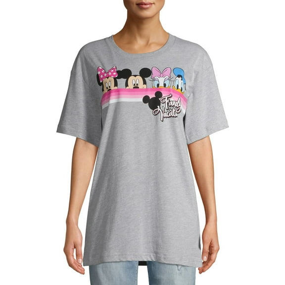 Disney Family Vacation Pink Adult Ladies Shirt, XS - XXL