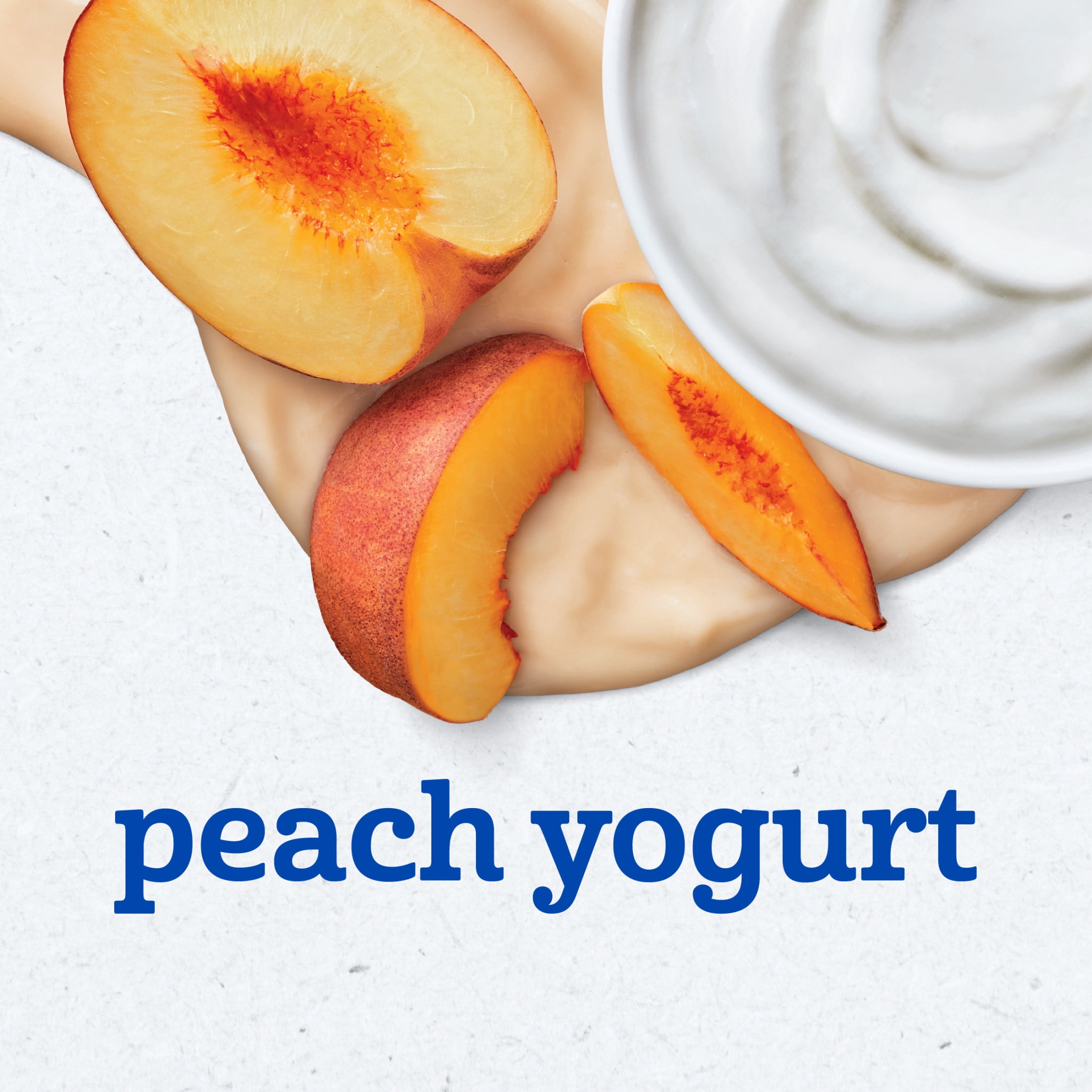 Gerber Yogurt Blends Stage 3 Baby Snacks Peach, 4 oz Tubs (Pack of 2)
